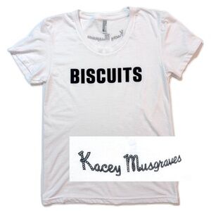 Kacey Musgraves BISCUITS Tee Women's Size XL